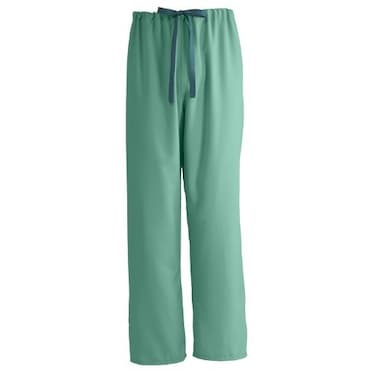 Medline 800NTJXL-CA PerforMAX Unisex Reversible Front-Drawstring Scrub Pant, Jade, Regular Inseam, X-Large