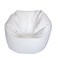 E-SeaRider Round Marine Beanbag ,Medium, Multi,White/White