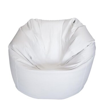 E-SeaRider Round Marine Beanbag ,Medium, Multi,White/White