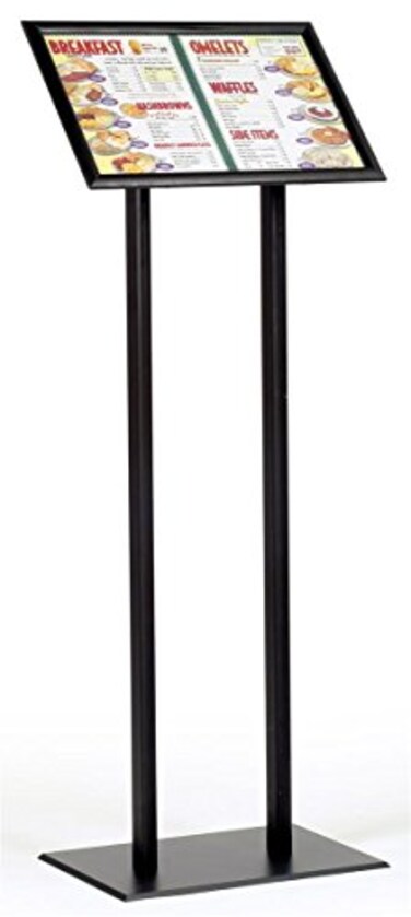 Displays2go Poster Display, Matte Black