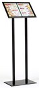 Displays2go Poster Display, Matte Black