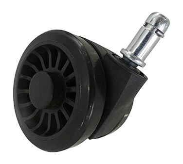 Tech Team Office Chair Caster Wheels, Heavy Duty Replacement, Set of 5