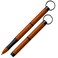Fisher Space Pen Orange Backpacker Pressurized Ballpoint Pen, Gift Box