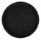 Winco 16" Black Easy Hold Rubber Lined Plastic Tray