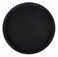 Winco 16" Black Easy Hold Rubber Lined Plastic Tray