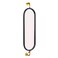 Creative Co-Op Swivel Wall Mount Metal Mirror with Brackets