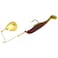 Strike King Redfish Magic Saltwater Spinnerbait, Avocado/Red Head, 1/8oz