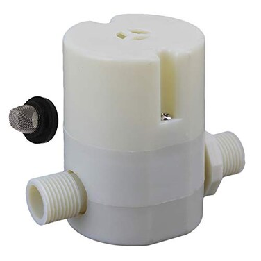 RDEXP Automatic 1/2" Water Level Control Valve - Float Valve - ABS Plastic - White