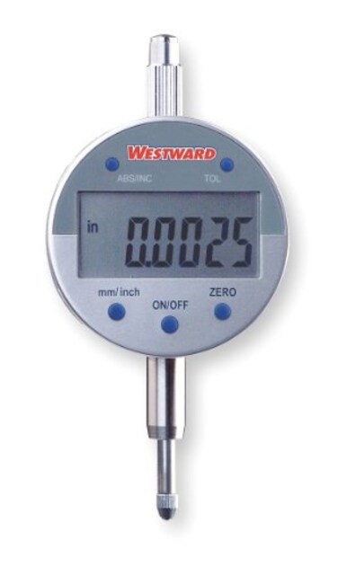 Westward 2YNE4 Electronic Indicator, SPC, 0-0.500 In
