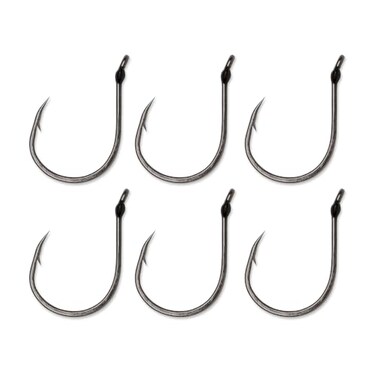 VMC Wacky Hook Black Nickel1/0