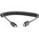 ATOMOS ATOMFLEX PRO HDMI Coiled Cable ,Full to Full 40cmHDMI 2.0 Cable ATOM4K60C6