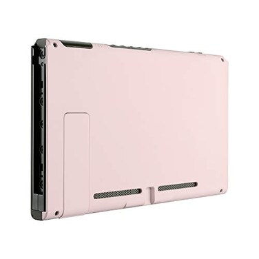 eXtremeRate Cherry Blossoms Pink Console Back Plate for Nintendo Switch, DIY Replacement Housing Shell Case for Nintendo Switch Console with Kickstand [Only the Backplate]