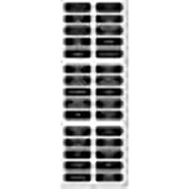 Blue Sea - 8030-BSS Label Kit DC Panel Basic ,10EA