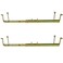 DID Undermount Sink Bracket Kit - Front MountHeavy Duty Adjustable Sink Support for Stainless Steel, CastCeramic Sinks14" to 26" Adjustable RangeIncludes Mounting Hardware ,2 Brackets