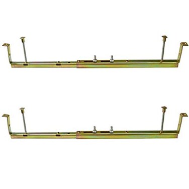 DID Undermount Sink Bracket Kit - Front MountHeavy Duty Adjustable Sink Support for Stainless Steel, CastCeramic Sinks14" to 26" Adjustable RangeIncludes Mounting Hardware ,2 Brackets