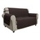 Easy-Going Waterproof Non-Slip Couch Cover, Medium Loveseat, Chocolate