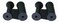 COMPUMATIC Replacement Ribbon for Rapidprint, Widmer, and Simplex, Black Ink, 2 Pack