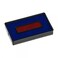 COLOP E/200 Replacement Stamp Pad, Non-Toxic, Water Based Ink, Red/Blue