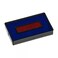 COLOP E/200 Replacement Stamp Pad, Non-Toxic, Water Based Ink, Red/Blue