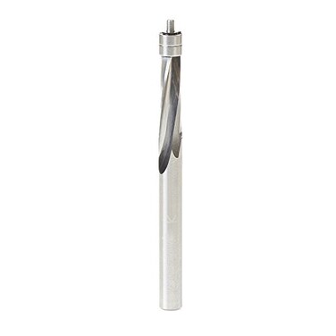 Amana Tool - 51436 Solid Carbide Spiral Plastic Flush Trim 1/4 Dia x 3/4 x 1/4 Shank x 3 I