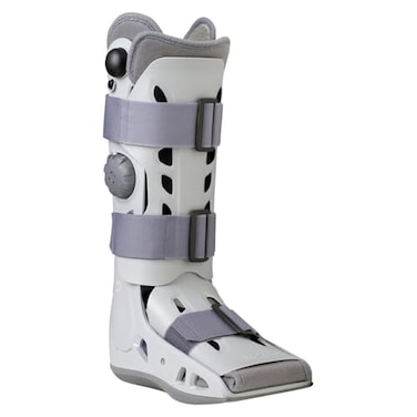 AIRCAST DonJoy Aircast AirSelect Elite Walking Boot ,Gray, Medium
