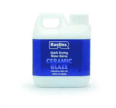 Rustins Acrylic Ceramic Glaze Clear 1L
