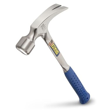 ESTWING Framing Hammer, 28oz Long Handle Straight Rip, Smooth Face, E3-28S
