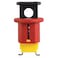 Brady Circuit Breaker Lockout - Designed to Secure ABB MS325 Rotary Style Breakers - Red - 149433