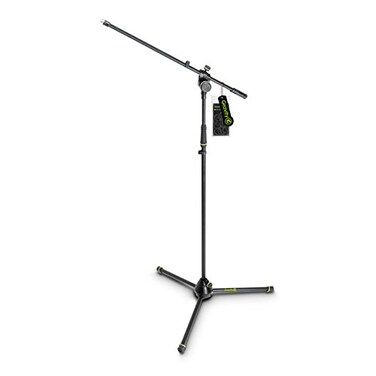 Gravity GMS4321B Microphone Stand with Folding Tripod Base2-Point Adjustment Boom