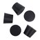 Enjoyist 5-Pack ,Same SizeSolid Rubber Stoppers - Size7-37mm ,1.45inx 28mm ,1.10in- 30mm ,1.18inLong - Black Lab Plug