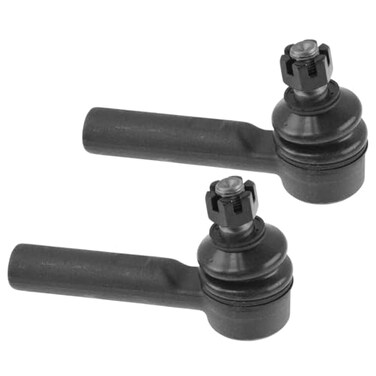 TRQ Front Outer Tie Rod Set 2 Piece