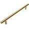 Cosmas 10 Pack 305-224BB Brushed Brass Steel Pull 8-7/8 Inch Hole Centers