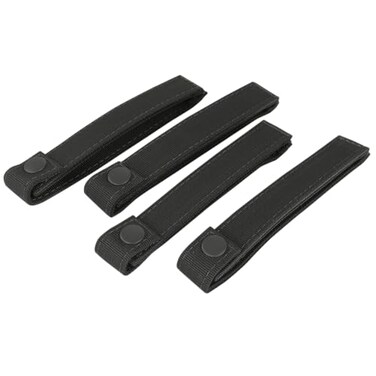 Condor Elite - 6" MOD Straps ,4 PCS/Pack,Black