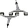 TRQ Front Left and Right Upper Control Arm with Ball Joint Set 2 Piece