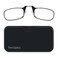 ThinOptics Pod Reading Glasses - Slim Armless Pocket Readers - Black, Black 1.5x