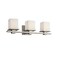 Kichler Tully 3-Light Bathroom Vanity Light, Antique Pewter
