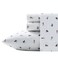 Eddie Bauer - Full Sheet Set with Fitted SheetPillowcases, 100% Cotton Percale Bedding, CrispCool, Deep Pocket, Dorm Room Essentials, Fishing Flies