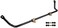 Dorman 927-101 Front Suspension Stabilizer Bar Assembly