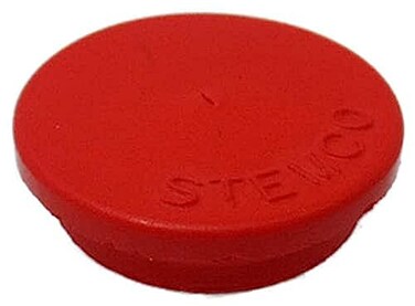 Stemco 359-5915 3/4" Red Hub Cap Plug