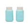 Fox Run Ceramic Mason Jar SP Shakers, Salt and Pepper, Blue