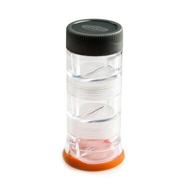 GSI Outdoors Spice Rocket, Modular Camp Spice Carrier, Clear