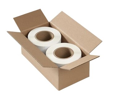 AveryDirect Thermal Labels, 4" x 3", White, 3" Core, Direct Thermal Printable, 1,000 Blank Labels per Roll, 2 Rolls, 2,000 Total ,4134