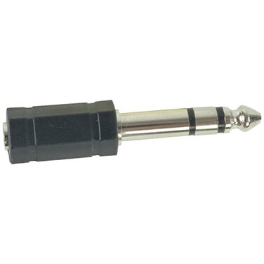 RCA AH216 Stereo Headphone Adapter Plug , Black