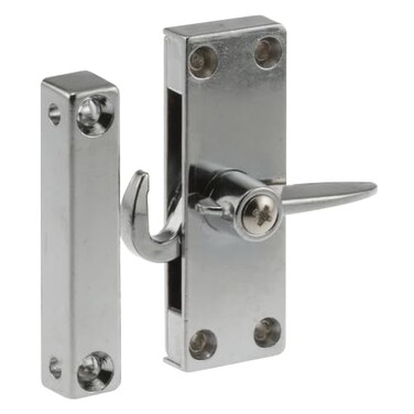 Prime-Line A 184 Sliding Screen Door Latch, Left Hand, Chrome Diecast ,Single Pack