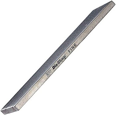 DMT (Diamond Diamond Machining Technology ,DMT, 6-in. Diamond Dia-Sharp Whetsone Bench Stone, Fine Grit Sharpener ,D6F, Silver