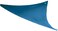 Coolaroo Shade Sail, Triangle Party Sail , ,9'10", Blue ,434502