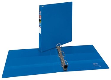 Avery 1" Heavy Duty Binder, 1" One Touch EZD Rings, 1 Blue Binder
