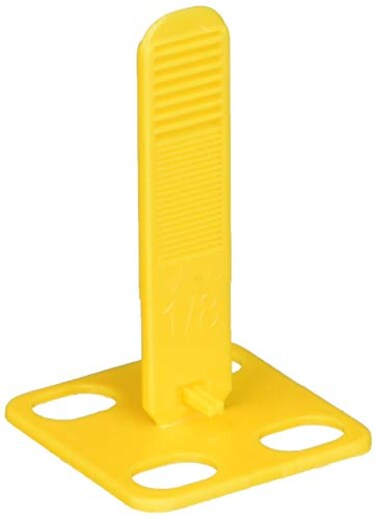Miracle Sealants Levolution Pro Tee Leveling Spacers, 1/8", 50 Pieces