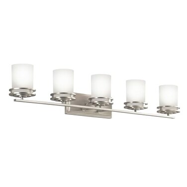 Kichler Hendrik 5-Light Vanity Light, Brushed Nickel