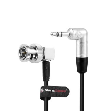 Alvin's Cables Tentacle 3.5mm TRS to BNC Timecode Cable Ultra-Soft 50cm 20inches